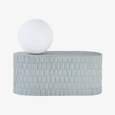 Made in Design Sillage Medium Table lamp ceramic blue - Jars Céramistes