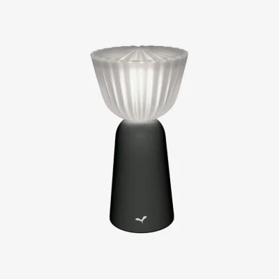 Made in Design Swiing LED Wireless rechargeable outdoor lamp metal black / H 20 cm - Fermob