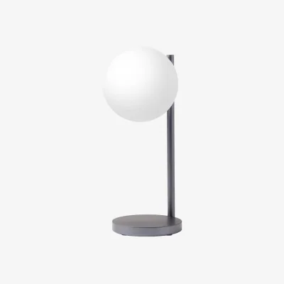 Made in Design Bubble Wireless rechargeable lamp glass grey / With Qi induction charger - Lexon