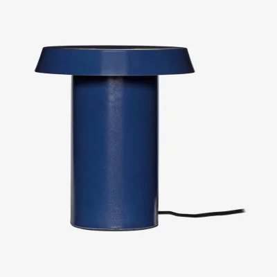 Made in Design Keen LED Table lamp metal blue - HÜBSCH