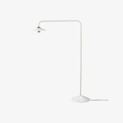 Made in Design Marble n°1 Floor lamp metal white / H 141 x W 103 cm - valerie objects