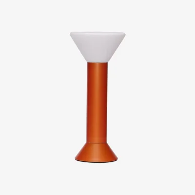 Made in Design Flash LED Wireless rechargeable lamp metal orange - HÜBSCH