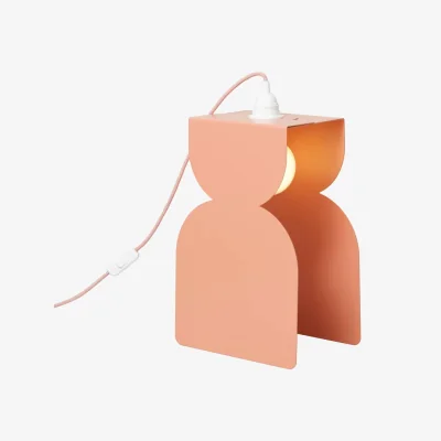 Made in Design Lanterna Table lamp metal pink / H 38 cm - ATELIER DOBRA
