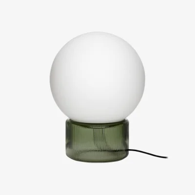 Made in Design Sphere Table lamp glass green - HÜBSCH