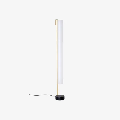 Made in Design G54 Floor lamp plastic material white / LED - 1959 Reissue, Pierre Guariche - SAMMODE STUDIO