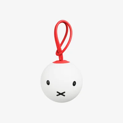 Made in Design Bolleke x Miffy Wireless rechargeable outdoor lamp plastic material red / LED - Ø 20 cm - Fatboy