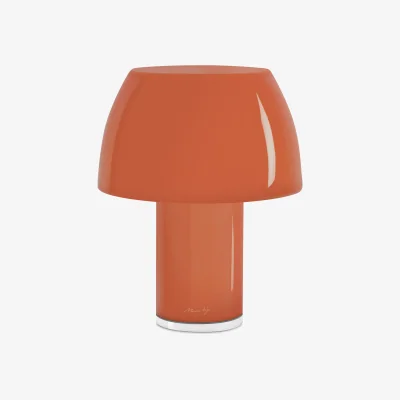 Made in Design Lorosae LED Wireless rechargeable outdoor lamp glass orange - Nemo