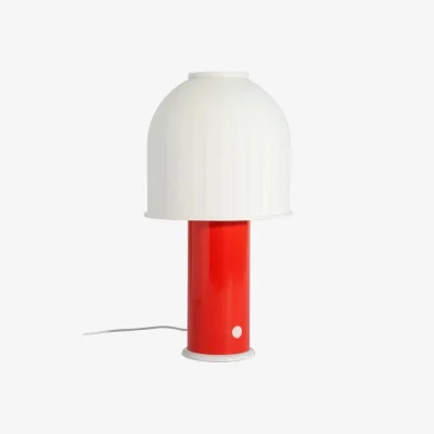 Made in Design TL7 LED Wireless rechargeable lamp plastic material red / By George Sowden - Ø 21 x H 40 cm - SOWDEN