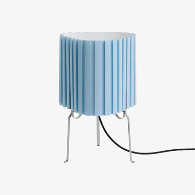 Made in Design Canelé Table lamp textile blue - Hay