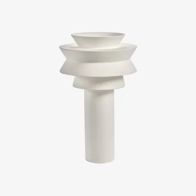 Made in Design Leo 02 Table lamp ceramic white / H 55 cm - Serax
