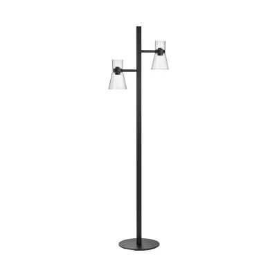 Made in Design Nocturne 2 - Cone Floor lamp glass black / LED - Adjustable - Flos