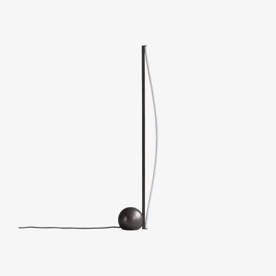 Made in Design Bow Floor lamp metal brown / H 100 cm - 101 COPENHAGEN