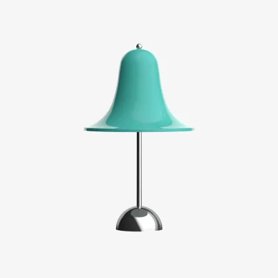Made in Design Pantop Portable LED Wireless rechargeable lamp plastic material green / Verner Panton (1980) - Verpan