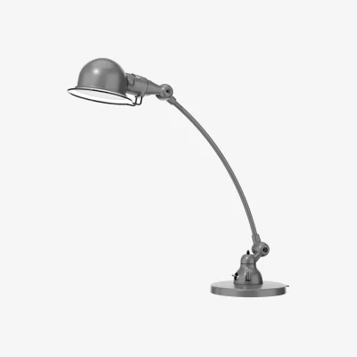 Made in Design Signal SI400 Table lamp metal silver / 1 arm - L 40 cm - Design 1950 - Jieldé