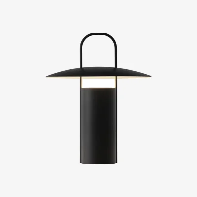 Made in Design Ray Wireless rechargeable outdoor lamp metal black / Ø 21 x H 23.5 cm - Metal - Audo Copenhagen
