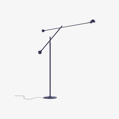 Made in Design Ixa LED Floor lamp metal blue / Adjustable - Artemide