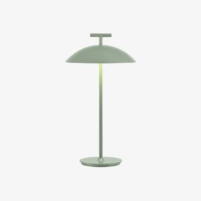 Made in Design Mini Geen-A OUTDOOR Wireless rechargeable outdoor lamp metal green / Steel - H 36 cm - Kartell