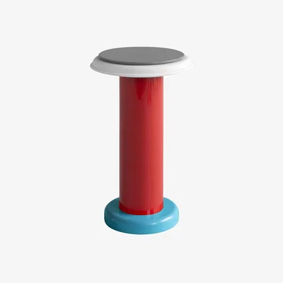 Made in Design Lampe sans fil rechargeable PL5 plastique / LED - Ø 13 x H 12 cm / By George Sowden - SOWDEN