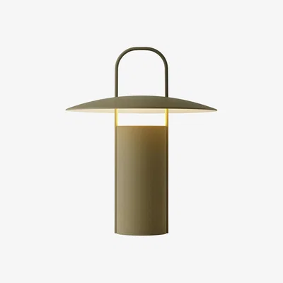 Made in Design Wireless rechargeable outdoor lamp Ray metal / Ø 21 x H 23.5 cm - Metal - Audo Copenhagen