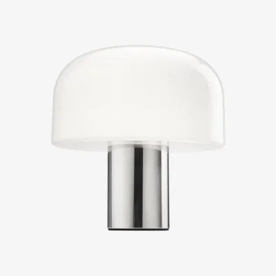 Made in Design Bellhop Glass T Table lamp glass silver - Flos