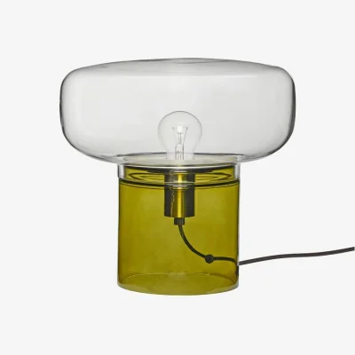 Made in Design Crave Table lamp glass green - HÜBSCH