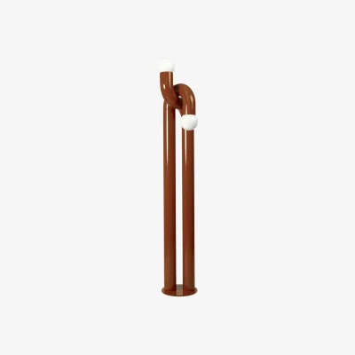 Made in Design Modulation Floor lamp metal brown / H 185 cm - Axel Chay