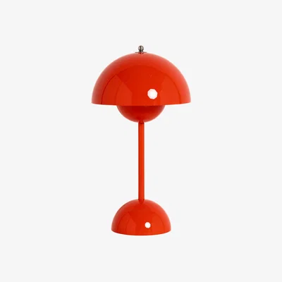 Made in Design Flowerpot VP9 (1968) Wireless rechargeable lamp plastic material / MID 25th Anniversary Limited Edition - &tradition