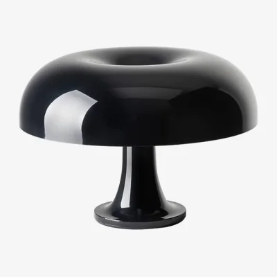Made in Design Nessino Table lamp plastic material black Special edition / 1960s reissue - Artemide