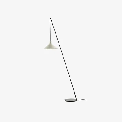 Made in Design Seam Floor lamp ceramic white / H 196 cm - Serax