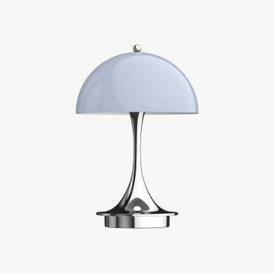 Made in Design Wireless rechargeable outdoor lamp Panthella Portable V2 LED plastic material - Louis Poulsen