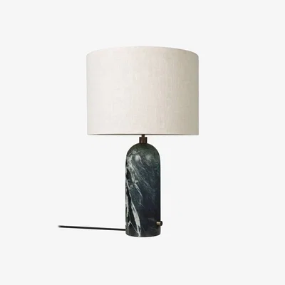 Made in Design Gravity Large Table lamp marble green / Ø 41 x H 65 cm - Gubi
