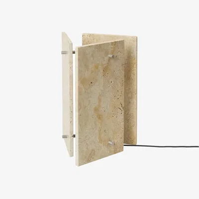 Made in Design Oeste Table lamp stone beige / Travertine - Ferm Living