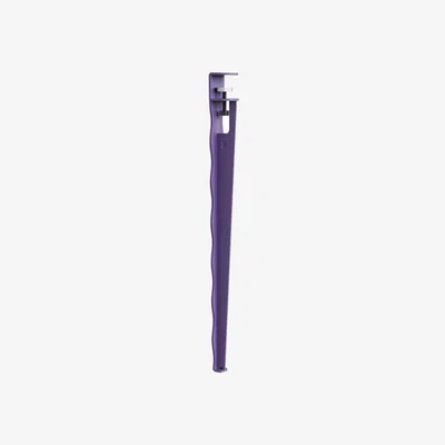 Made in Design Base, legs metal purple With Vague by Uchronia vise clamp / H 75 cm - For creating tables and Desks - TIPTOE