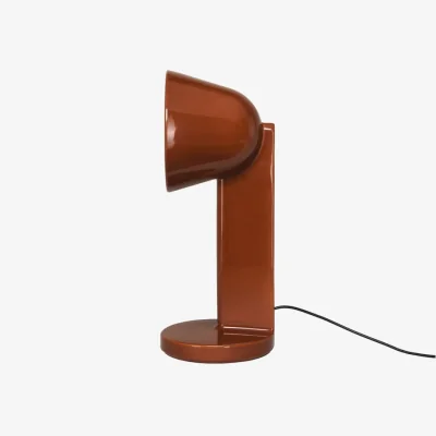 Made in Design Céramique Side Table lamp ceramic red / Ronan Bouroullec - Handmade - Flos