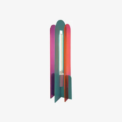 Made in Design Andy Table lamp plastic material multicoloured / H 59.5 cm - Acrylic - ELEMENTS LIGHTING