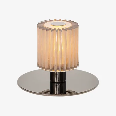 Made in Design In The Sun Table Table lamp metal silver - DCW éditions