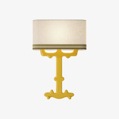 Made in Design Alba Table lamp ceramic yellow / H 57.5 cm - POPUS EDITIONS