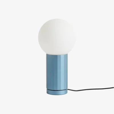 Made in Design Turn On Table lamp glass blue - Hay