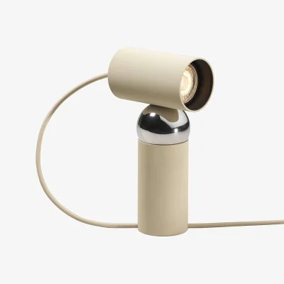 Made in Design Bilboquet Table lamp plastic material beige Adjustable - Flos