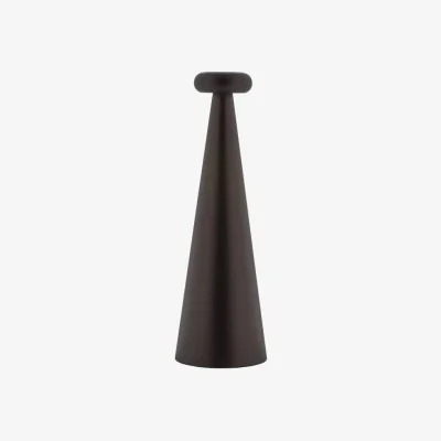 Made in Design Bedin LED Wireless rechargeable lamp metal brown - Alessi
