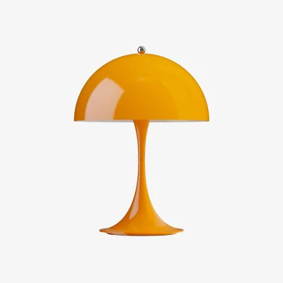 Made in Design Panthella 250 V3 Wireless rechargeable lamp plastic material orange / LED - Ø 25 x H 34.6 cm / Verner Panton, 1971 - Louis Poulsen