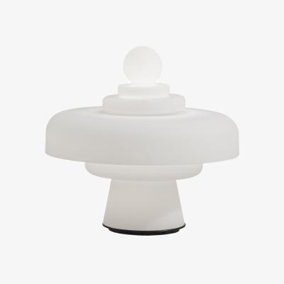 Made in Design Lamp Regina glass / LED - Reissue Bobo Piccoli, 1968 / Ø 49 x H 45 cm - Fontana Arte