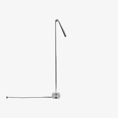 Made in Design Snake Floor lamp metal silver / Orientable - 101 COPENHAGEN