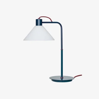 Made in Design Spot Table lamp glass blue - HÜBSCH