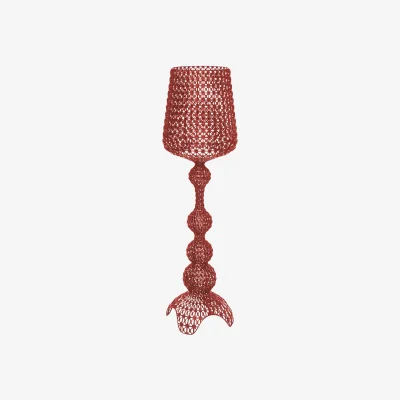 Made in Design Kabuki Indoor Floor lamp plastic material red / LED - Kartell