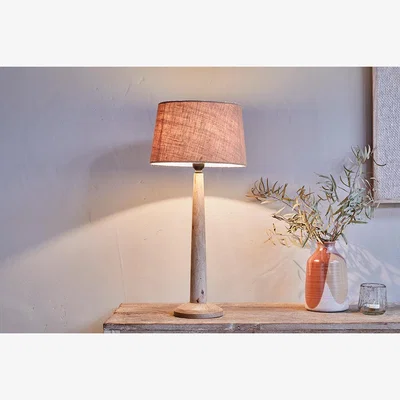 Nkuku nkuku Sahar Mango Wood Table Lamp | Lamps