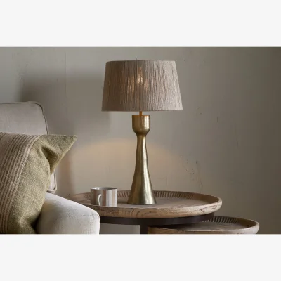 Nkuku nkuku Marpha Table Lamp | Lamps | Antique Brass