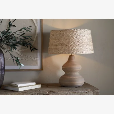 Nkuku nkuku Dalat Ceramic Table Lamp | Lamps | Natural