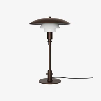 Nordic Nest Louis Poulsen PH 3/2 Luna table lamp Aged brass-opal glass