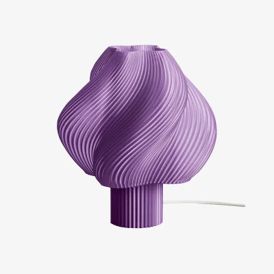 Nordic Nest Crème Atelier Soft Serve table lamp Lavender sorbet Grande 34 cm